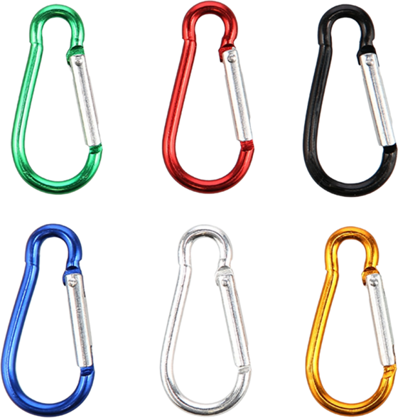 
NORTHIX, 
Carabiner Set, 6 Pcs &ndash; Durable And Lightweight, 
Detail 1
