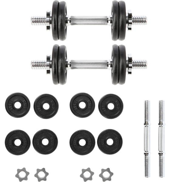 
NORTHIX, 
Cast Iron Dumbbells, 2x7kg, Set Of 2, 
Detail 1
