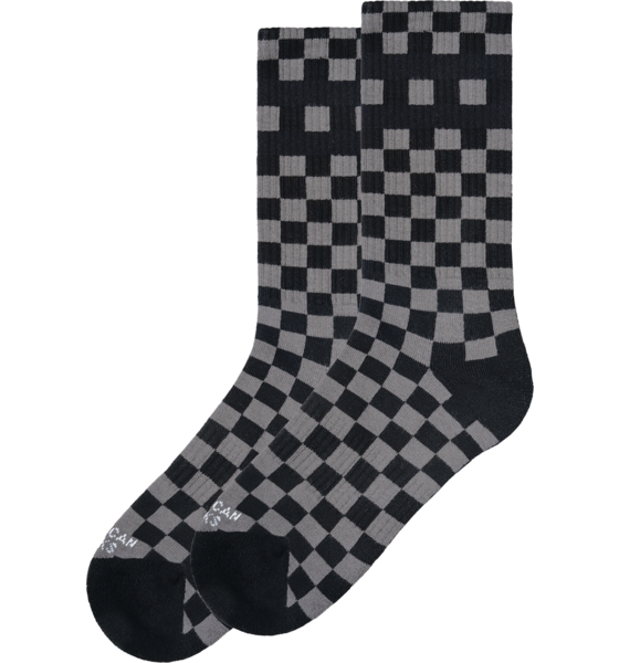 
AMERICAN SOCKS, 
Checkerboard B/g - Mid High, 
Detail 1
