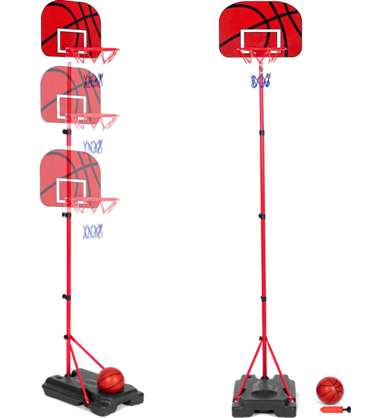 
B2X, 
Children's Basketball Hoop, Adjustable Height, Ball Pump, 
Detail 1
