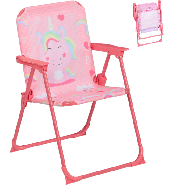 
NORTHIX, 
Children's Folding Camping Chair &ndash; Animal Motif, Lightweight, 
Detail 1

