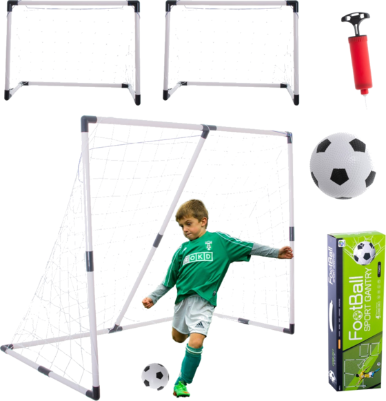 951602101101 B2X Children's Football Goal 2in1 143x110x70cm  Standard Detail