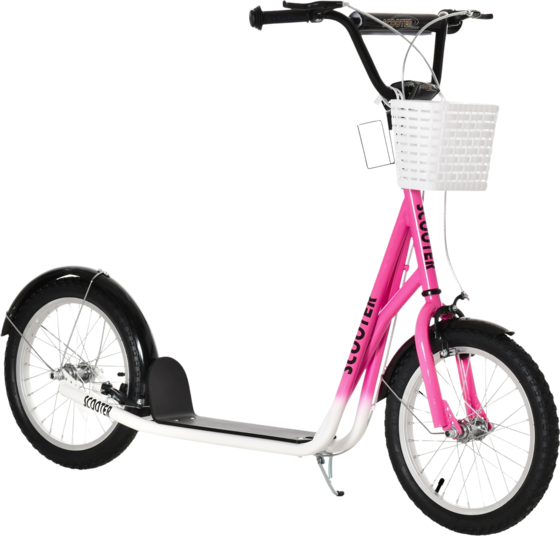 
NORTHIX, 
Children's Scooter With Brake Basket, Height Adjustable For 5-12 Children, Scooter, Kickboard, Alumi, 
Detail 1
