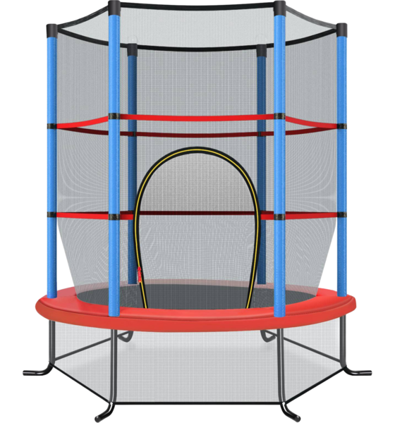 
NORTHIX, 
Children's Trampoline With Safety Net, 165cm, Blue, 
Detail 1
