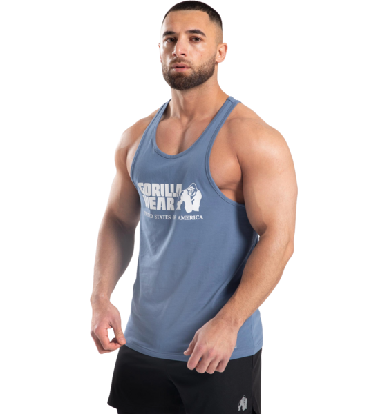 928510101105 GORILLA WEAR Classic Tank Top  Model01 Detail