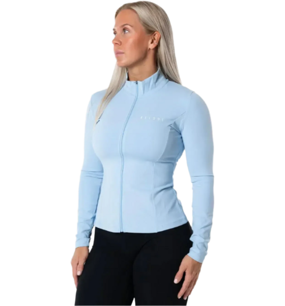 
RELODE, 
Clean Zip Longsleeve - Blå, 
Detail 1
