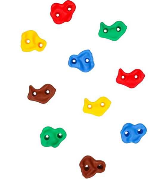 
B2X, 
Climbing Stone Holders For Children 10pcs, 
Detail 1
