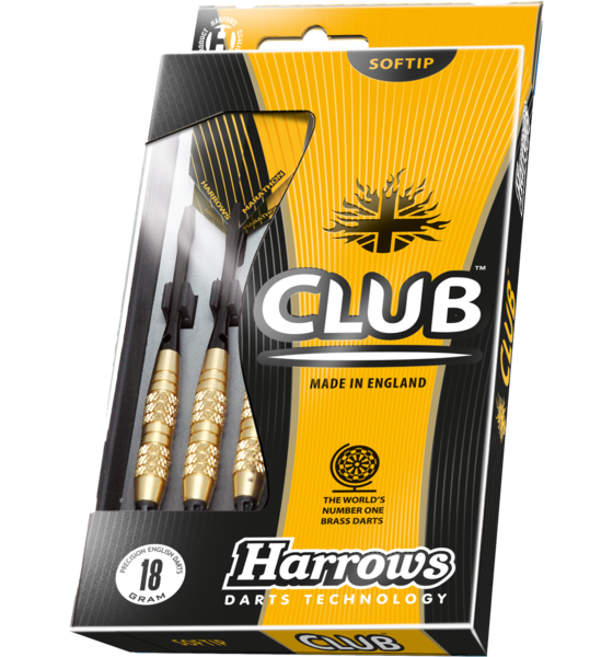 
HARROWS, 
Club Brass, Soft Tip, 
Detail 1
