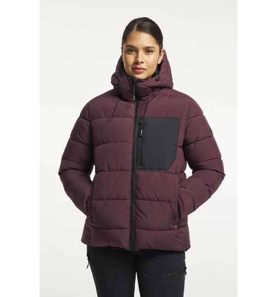 956495101101 TENSON Colby Puffer Jacket Women  Model01 Detail