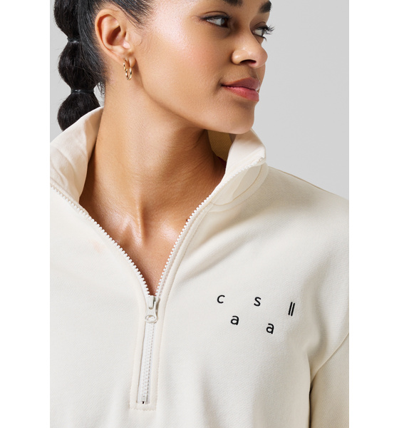 
CASALL, 
Comfy Half Zip Sweater, 
Detail 4
