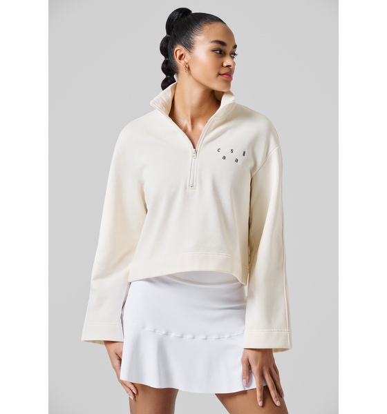 
CASALL, 
Comfy Half Zip Sweater, 
Detail 1
