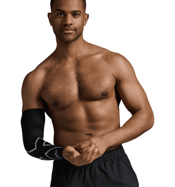 
2XU, 
Compression Arm Guard (single), 
Detail 1
