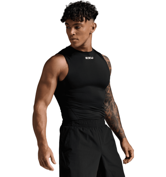
2XU, 
Core Compression Sleeveless, 
Detail 1
