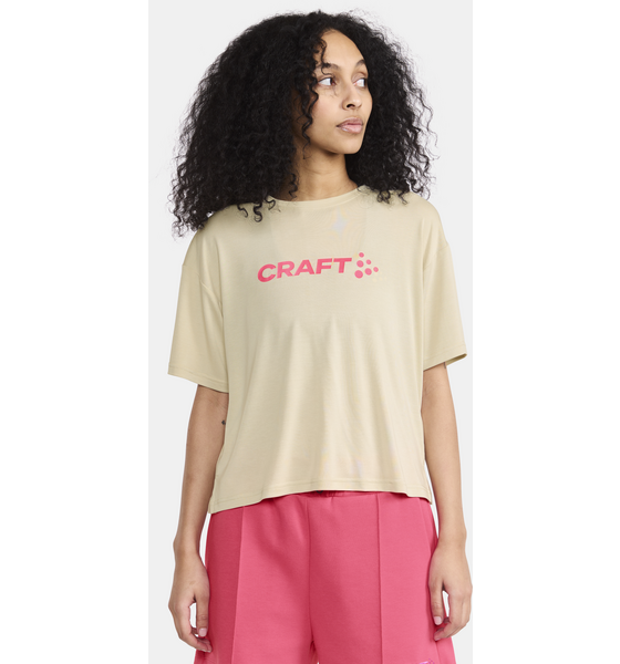 
CRAFT, 
Core Tone Bi-blend Tee W, 
Detail 1
