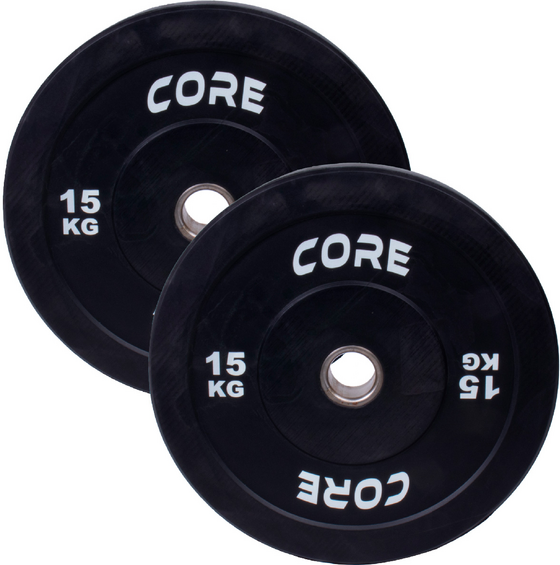 
CORE, 
Core Weight Plate Bumper (5-25kg), Pair - 15 Kg, 
Detail 5
