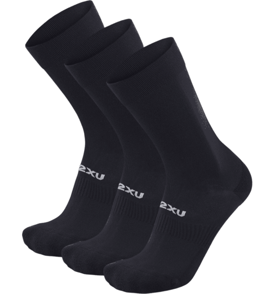 
2XU, 
Crew Socks 3 Pack, 
Detail 1
