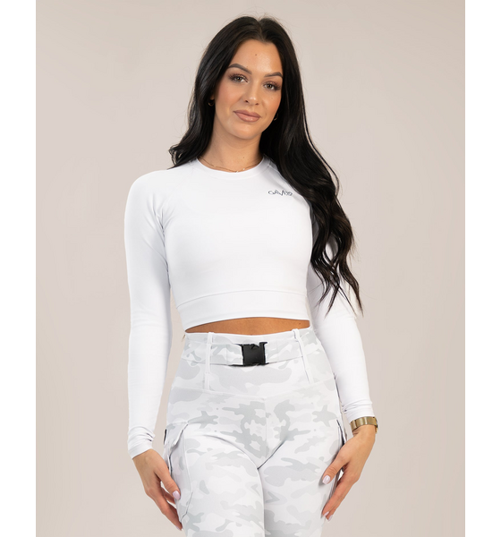 GAVELO, Cropped Long Sleeve Frost