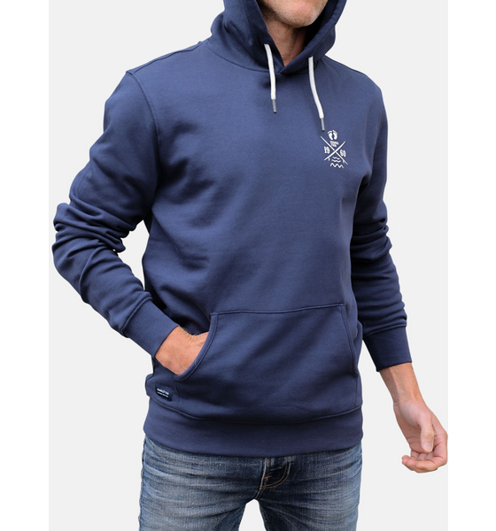 954955101101 HANG TEN Cross Board Retro Organic Cotton Hoodie  Standard Detail