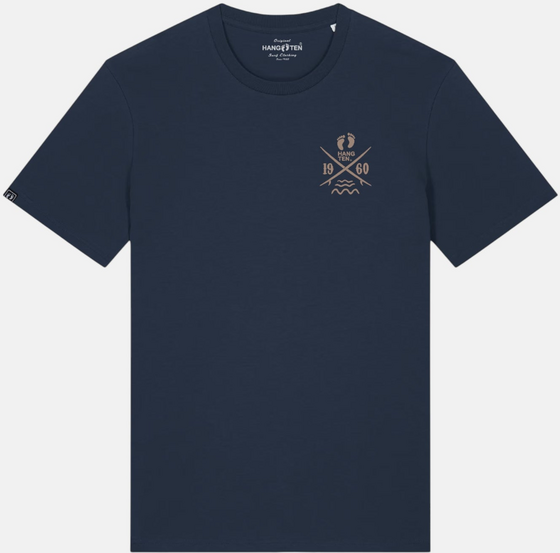 
HANG TEN, 
Cross Boards T-shirt - French Navy, 
Detail 1
