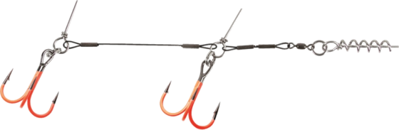 937682101101 CWC Cwc Pro Uv Orange Stinger, Ss 60lb Junior Tandem  Standard Detail