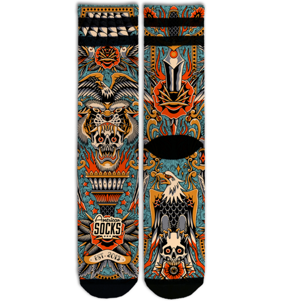 
AMERICAN SOCKS, 
Dagger - Mid High, 
Detail 1
