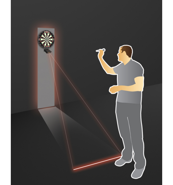 WINMAU, Dart Laser Oche Winmau