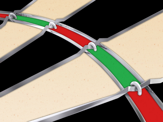 
WINMAU, 
Dartboard Winmau Diamond Wired, 
Detail 6
