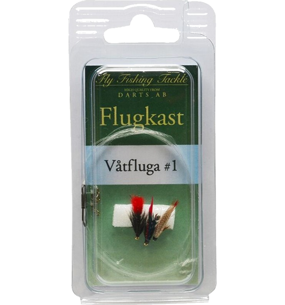 
DARTS, 
Darts Fly Cast Set Wet Fly #1, 
Detail 1
