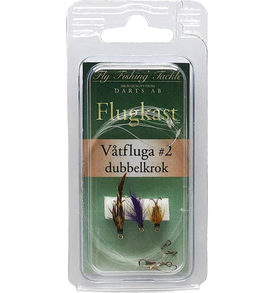 
DARTS, 
Darts Fly Cast Set Wet Fly Double #2, 
Detail 1
