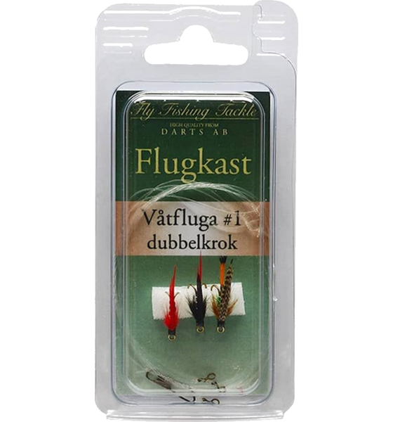 
DARTS, 
Darts Fly Cast Wet Fly Double #1, 
Detail 1
