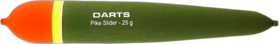 
DARTS, 
Darts Pike Slider Float 25g, 
Detail 1
