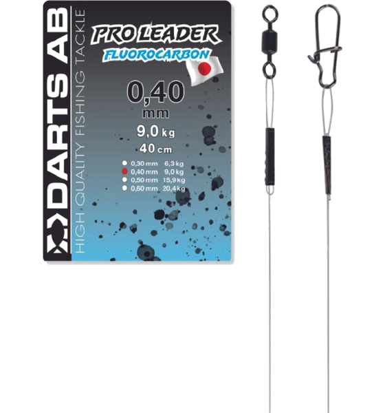 928608101101 DARTS Darts Pro Leader Fluorocarbon 0,30mm  Standard Detail