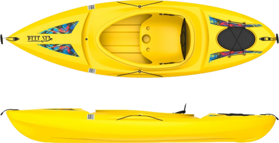 
DEEP SEA, 
Deep Sea Kayak 268cm, 
Detail 1
