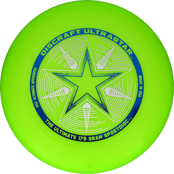 
DISCRAFT, 
Discraft Frisbee Ultrastar Grön, 
Detail 1
