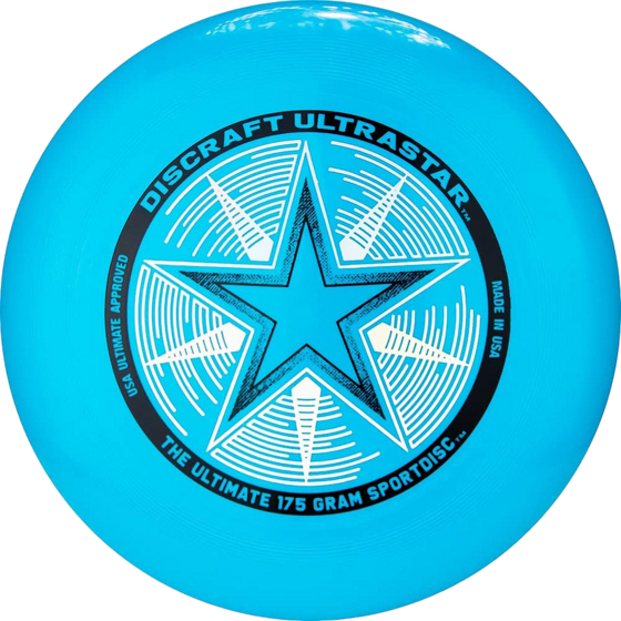 
DISCRAFT, 
Discraft Frisbee Ultrastar Koboltblå, 
Detail 1
