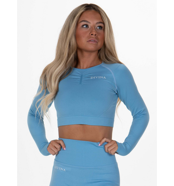 
DIVINA, 
Divina Crop Top 'mare', 
Detail 1
