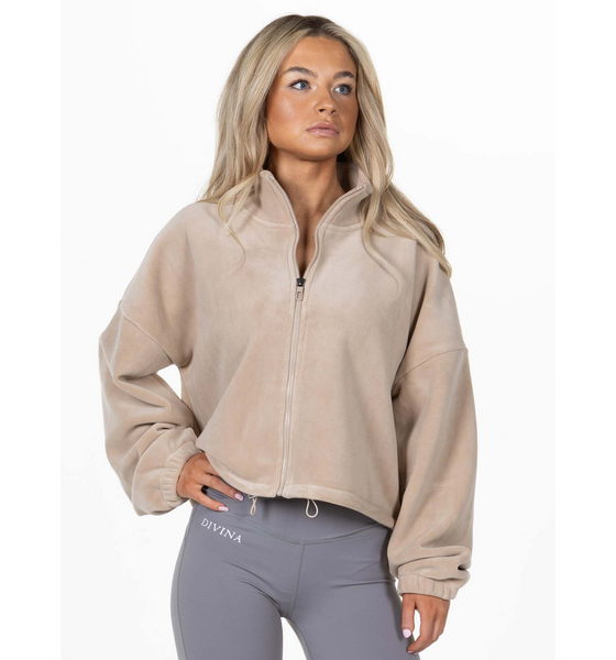 
DIVINA, 
Divina Fleece Jacket "teddy", 
Detail 1
