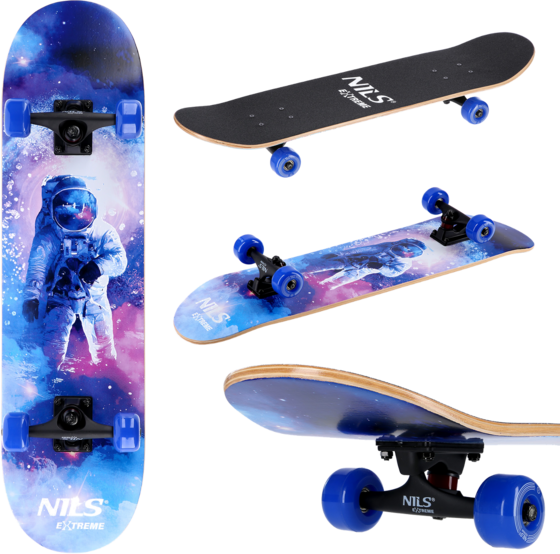 
NORTHIX, 
Dreamer Skateboard, Durable Deck, Smooth Ride, 
Detail 1
