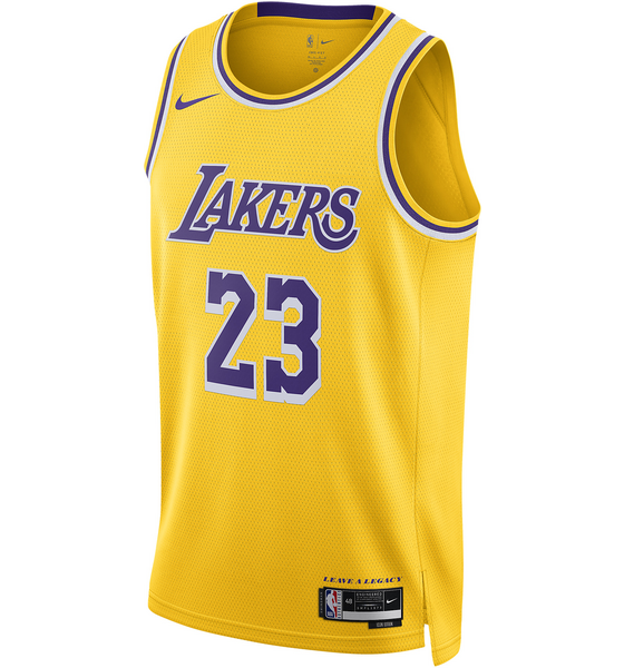 NIKE, Dri-fit Nba Swingman Jersey Los Angeles Lakers Icon Edition 2022/23