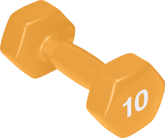 
SPRI, 
Dumbbell Vinyl 4,5 Kg / 10 Lb, 
Detail 1
