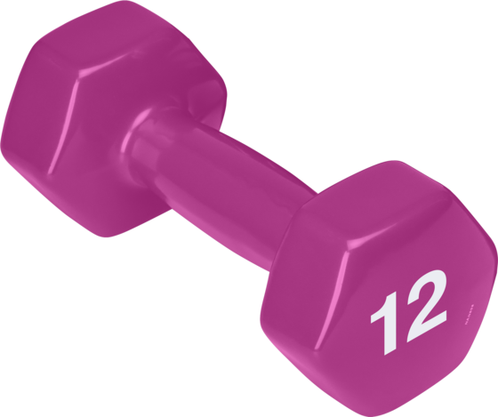 
SPRI, 
Dumbbell Vinyl 5,5 Kg / 12 Lb, 
Detail 1
