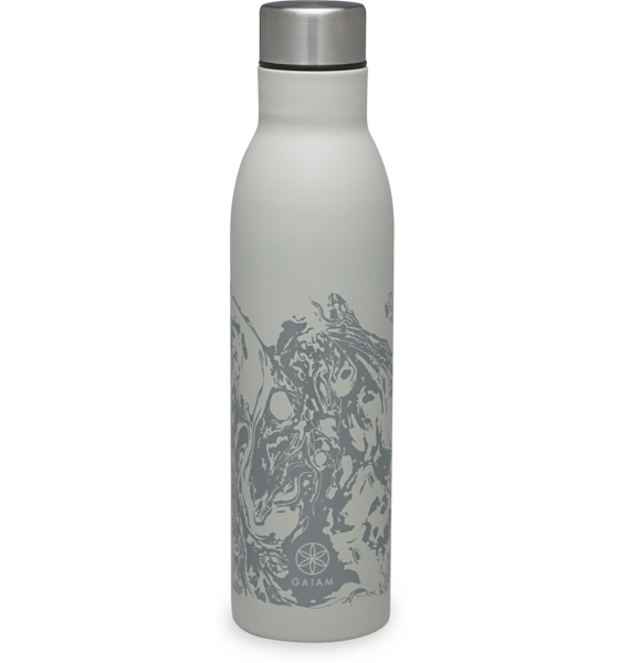 948092101101 GAIAM Easy-grip Water Bottle 25oz/740ml Ow Stainless Steel Lava  Standard Detail
