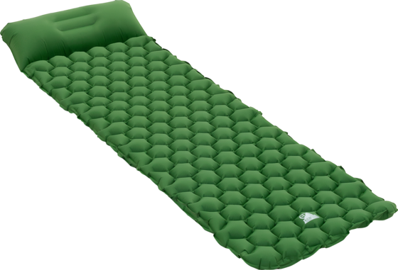 
ECD GERMANY, 
Ecd Germany Inflatable Camping Mattress, Green Sleeping Pad, Built In Pillow For Hiking Travel, 
Detail 1
