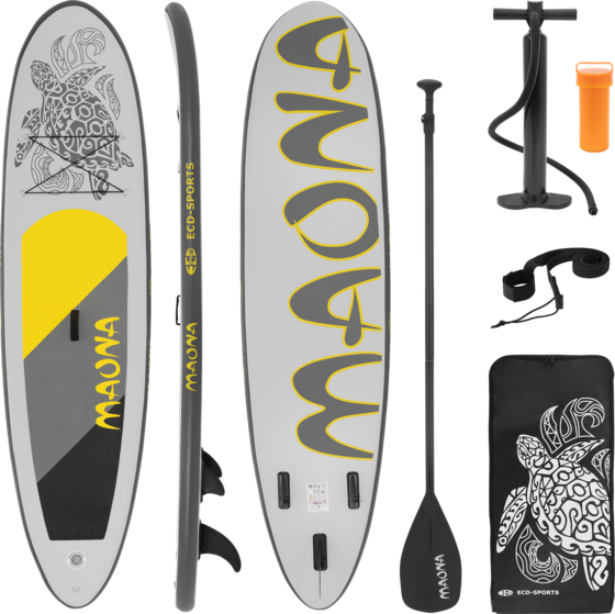 
ECD GERMANY, 
Ecd Germany Inflatable Stand Up Paddle Board Maono 308 X 78 X 10 Cm Gray Pvc Sup Board Set Up, 
Detail 1
