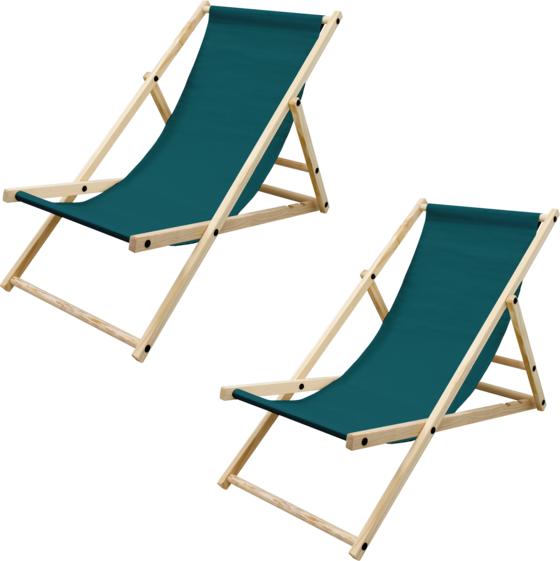 
ECD GERMANY, 
Ecd Germany Set Of 2 Foldable Wooden Deck Chair Garden Sun Lounger Turquoise Reclining, 
Detail 1

