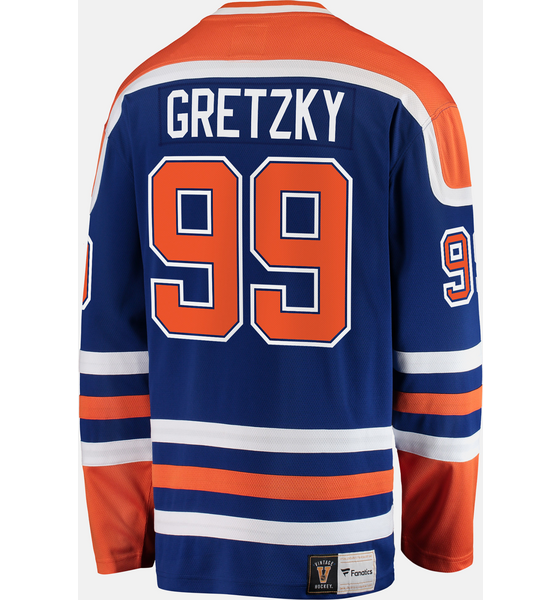 
FANATICS, 
Edmonton Oilers Gretzky 99 Jersey, 
Detail 1
