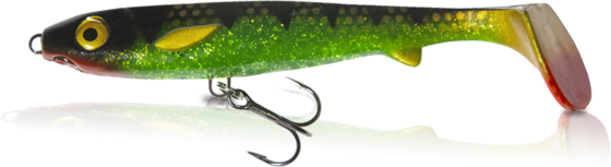 
EJ LURES, 
Ej Lures Flatnose Shad Jr Dirty Perch With Stinger 15cm, 2-pack, 
Detail 1

