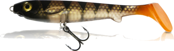 927206101101 EJ LURES Ej Lures Flatnose Shad Jr Transparent Perch With Stinger 15cm, 2-pack  Standard Detail
