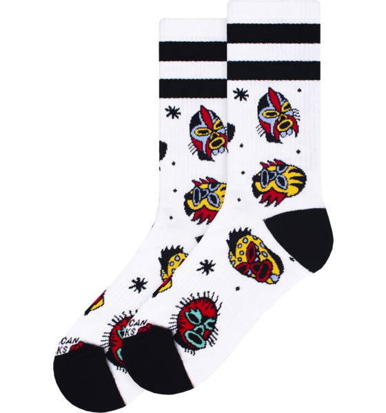 
AMERICAN SOCKS, 
El Luchador - Mid High, 
Detail 1

