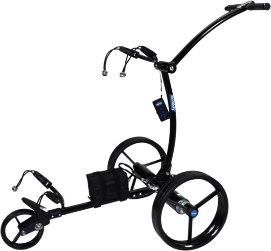 
H&F, 
ElCaddy Li-300 Svart, 
Detail 1
